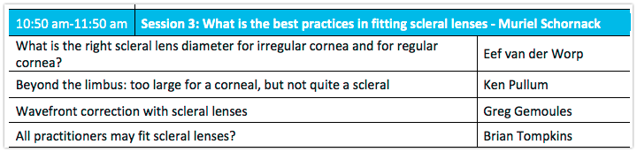 Italian Scleral Lens Conference Rome